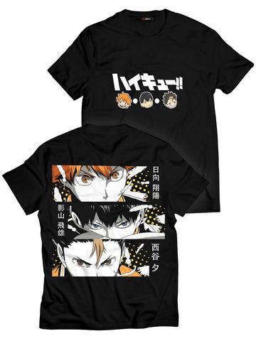 Fandomaniax - Karasuno Panel Unisex T-Shirt