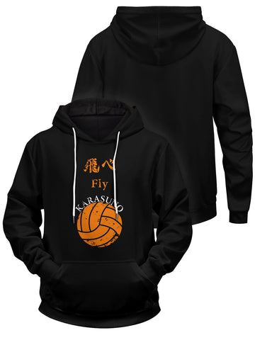 Fandomaniax - Karasuno Rally Unisex Pullover Hoodie