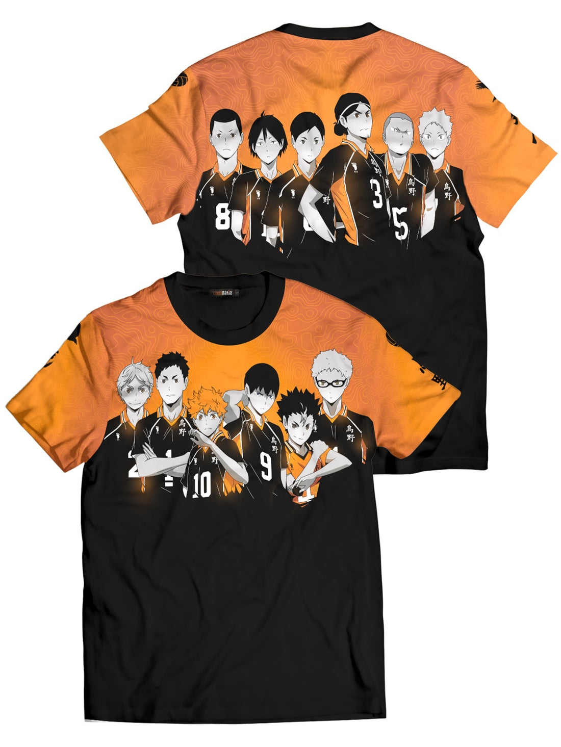 Fandomaniax - Karasuno Squad Unisex T-Shirt