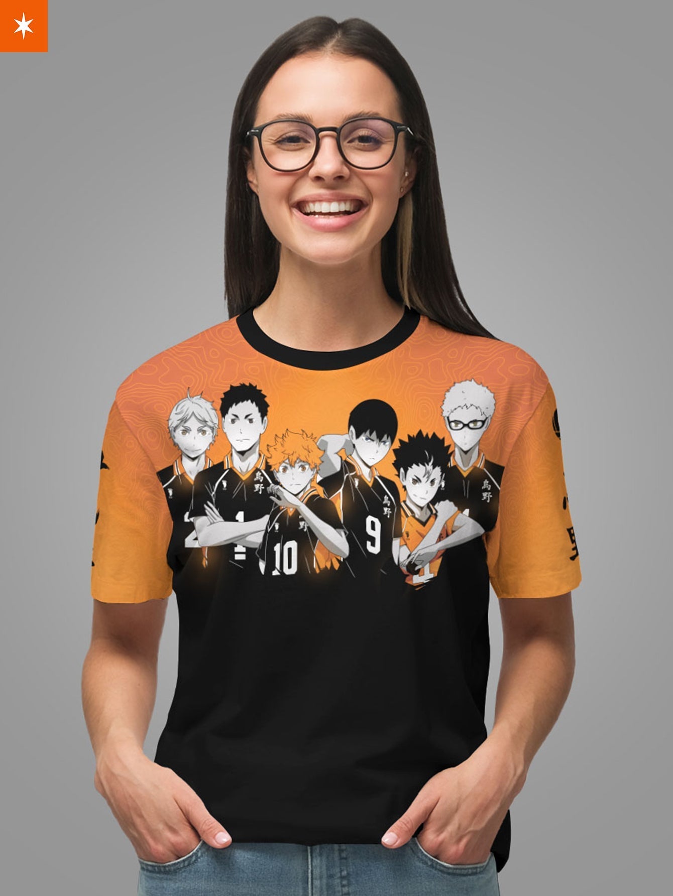 Fandomaniax - Karasuno Squad Unisex T-Shirt