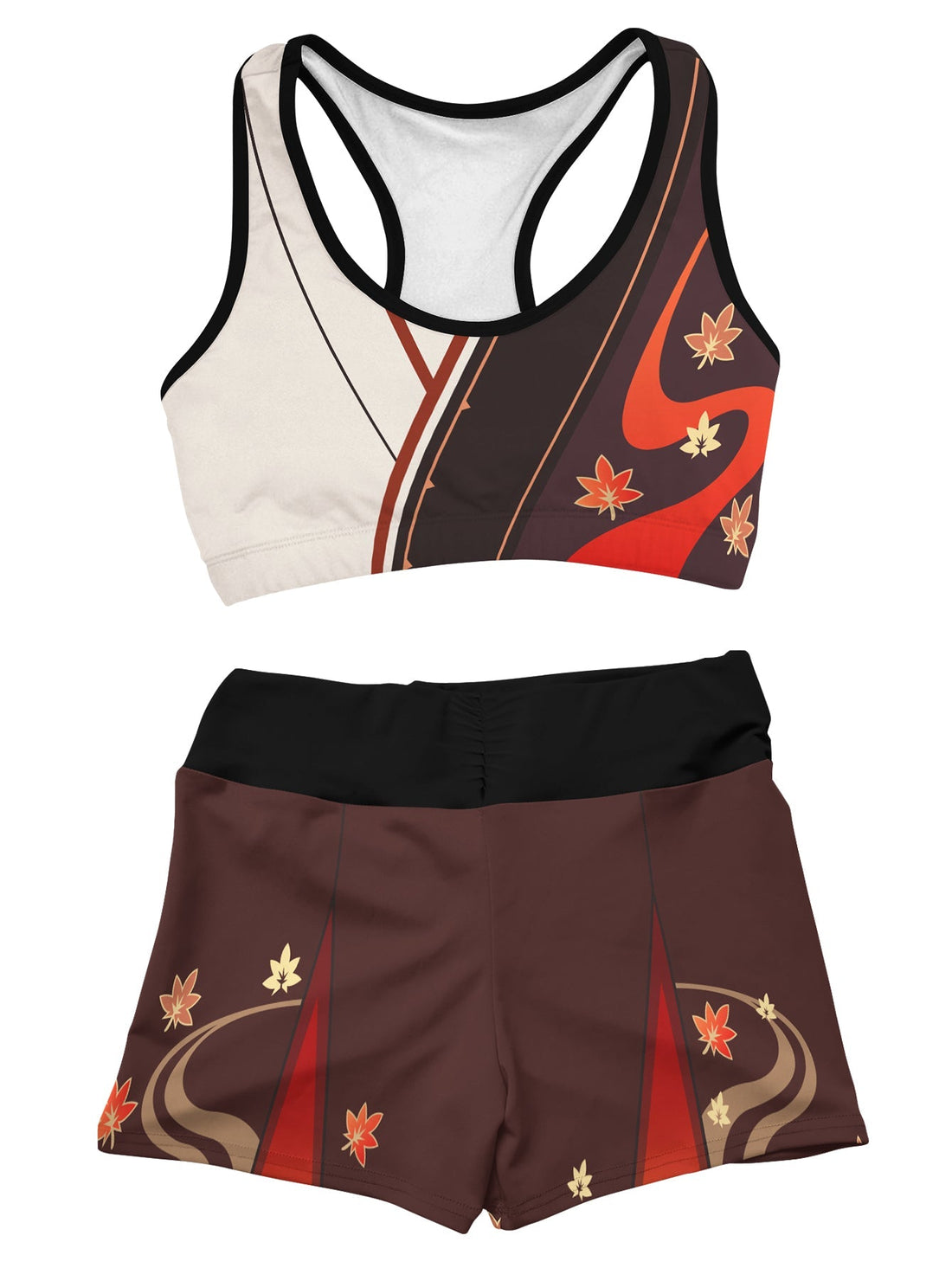 Fandomaniax - Kazuha Summer Active Wear Set