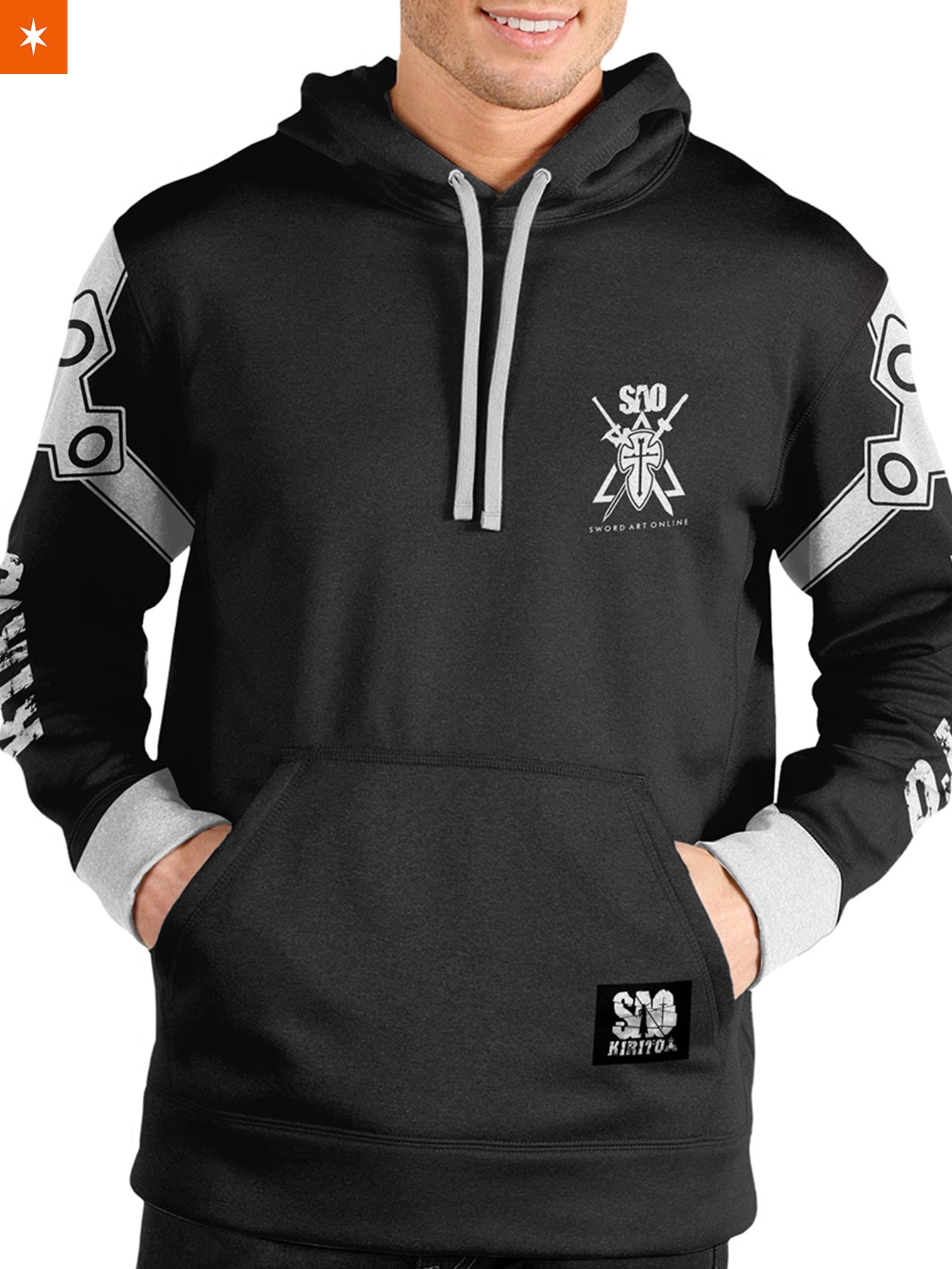 Fandomaniax - Kazuto Kirigaya Unisex Pullover Hoodie