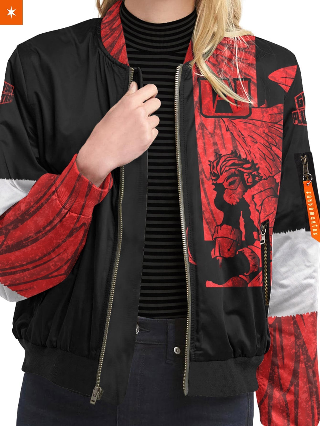 Fandomaniax - Keigo Takami Hawks Bomber Jacket