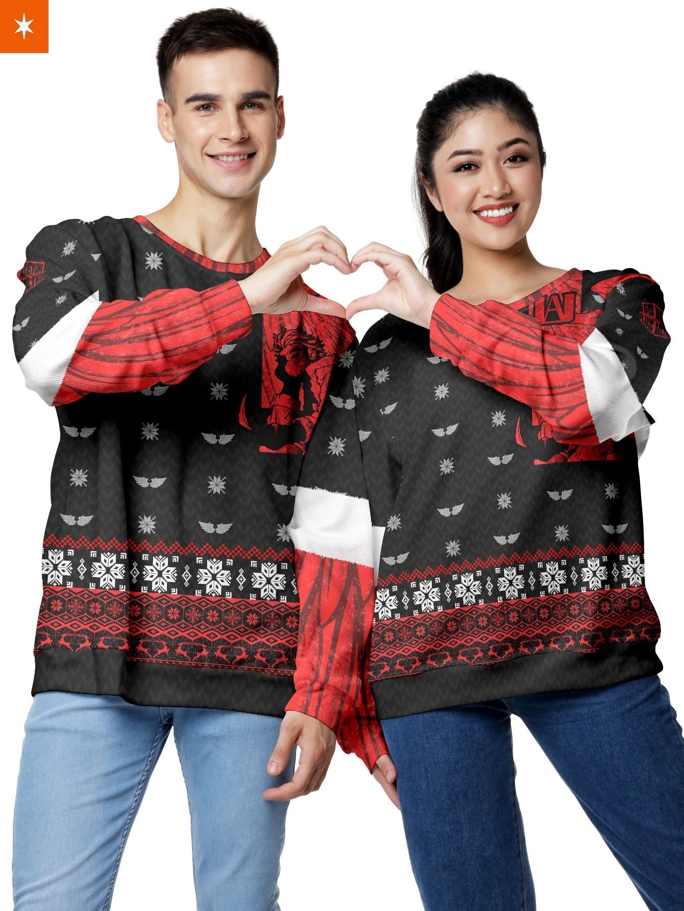 Fandomaniax - Keigo Takami Xmas Unisex Wool Sweater