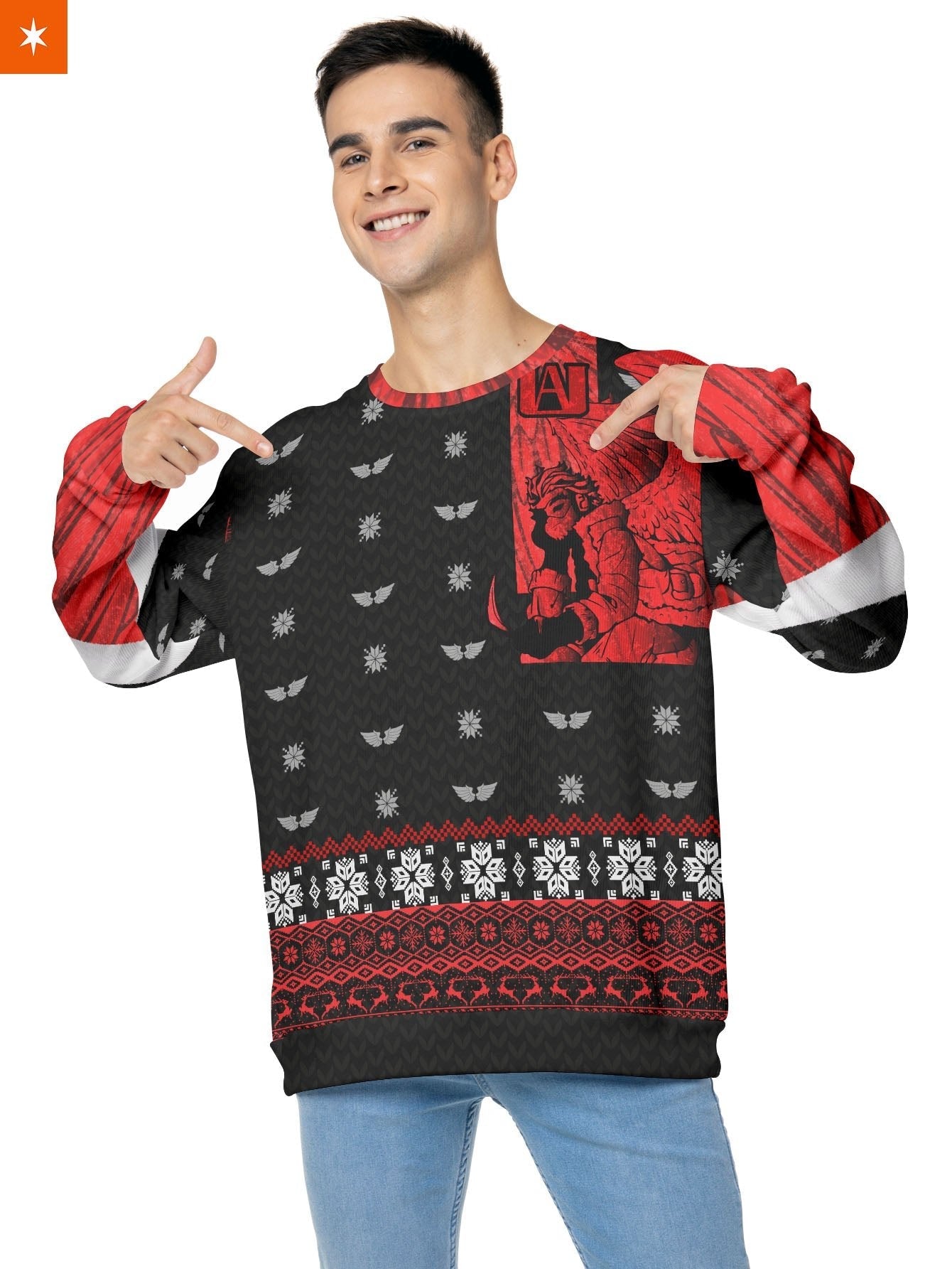 Fandomaniax - Keigo Takami Xmas Unisex Wool Sweater