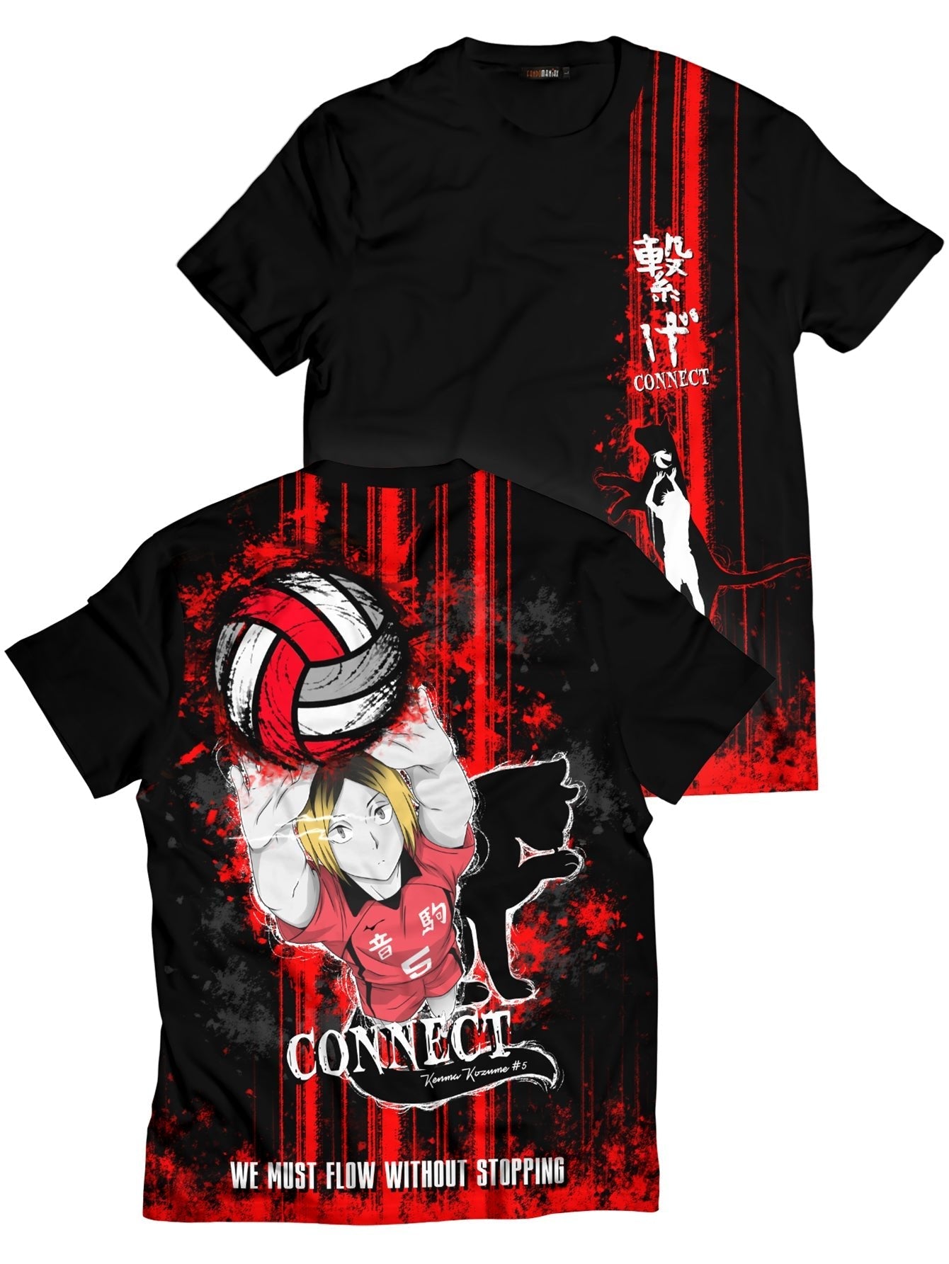 Fandomaniax - Kenma Spirit Unisex T-Shirt