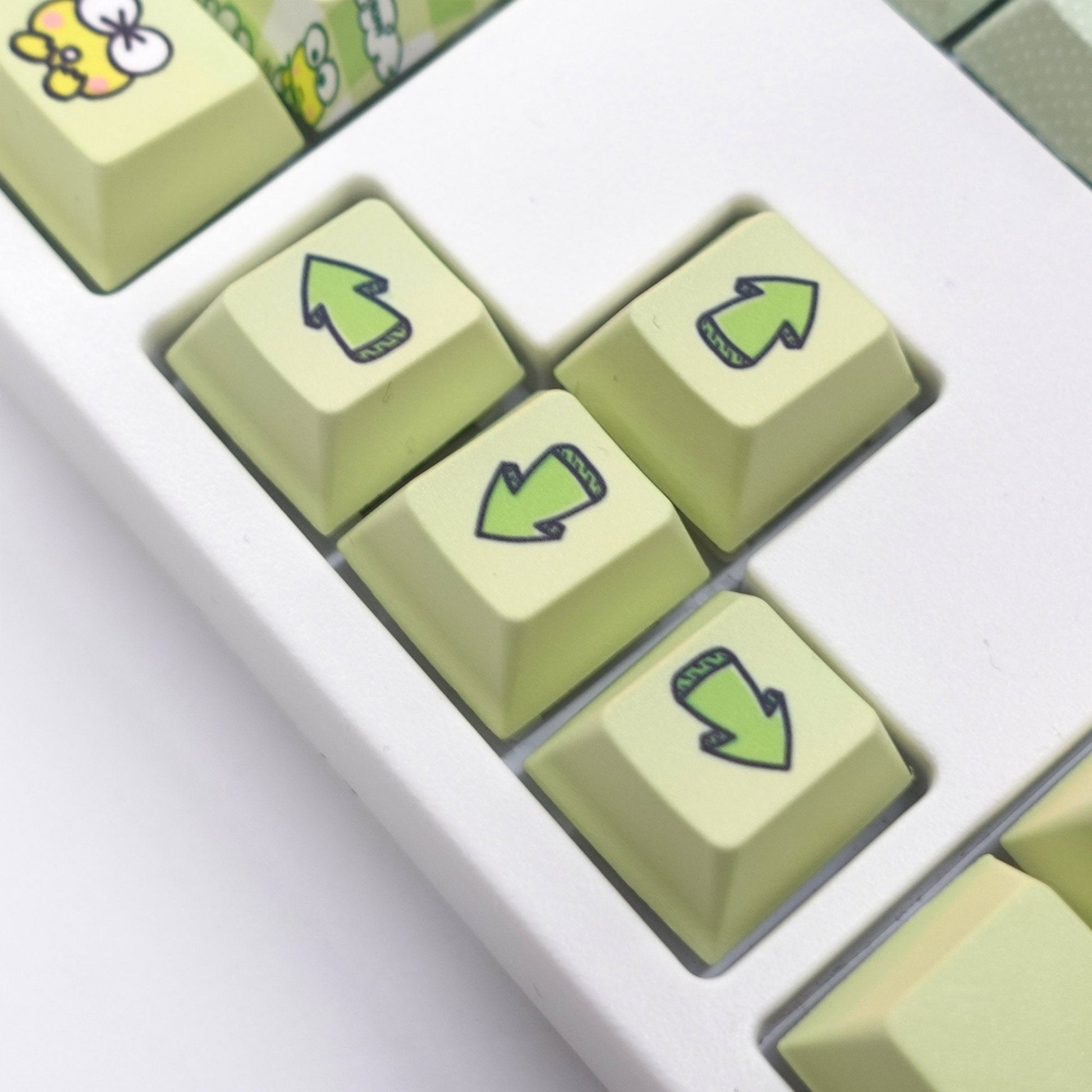 Keroppi Keycaps - Goblintechkeys