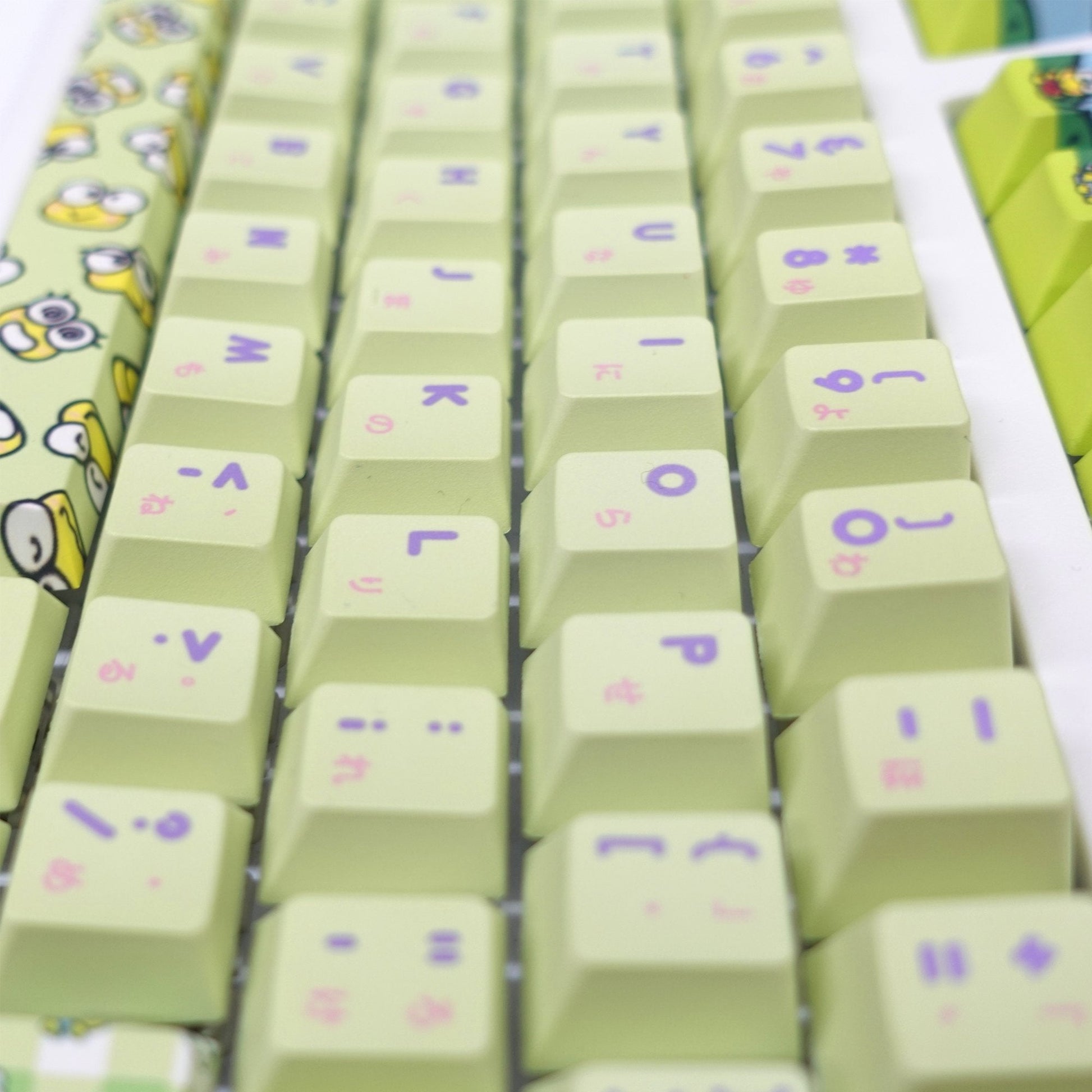 Keroppi Keycaps - Goblintechkeys