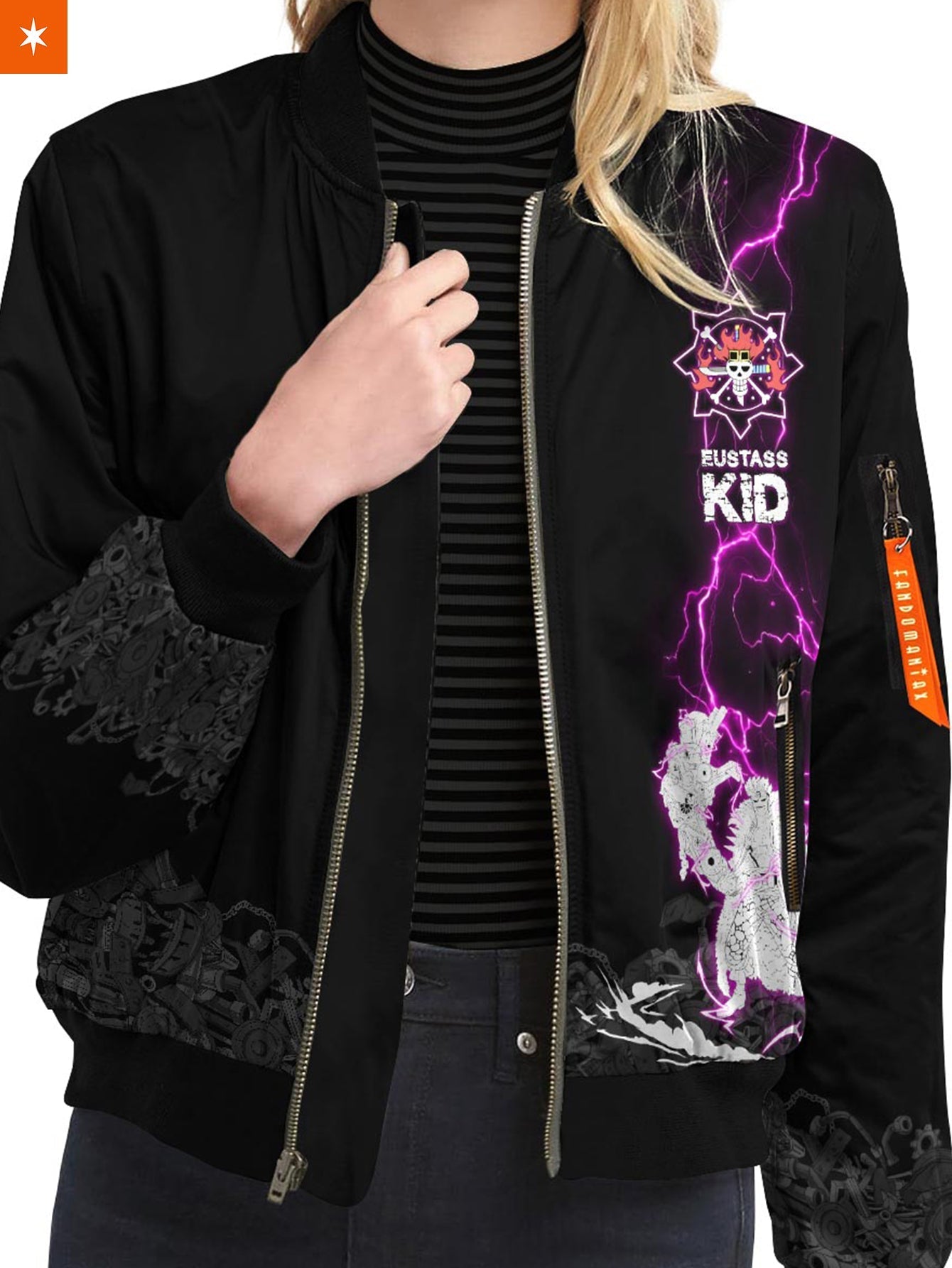 Fandomaniax - Jaggy Spirit Bomber Jacket