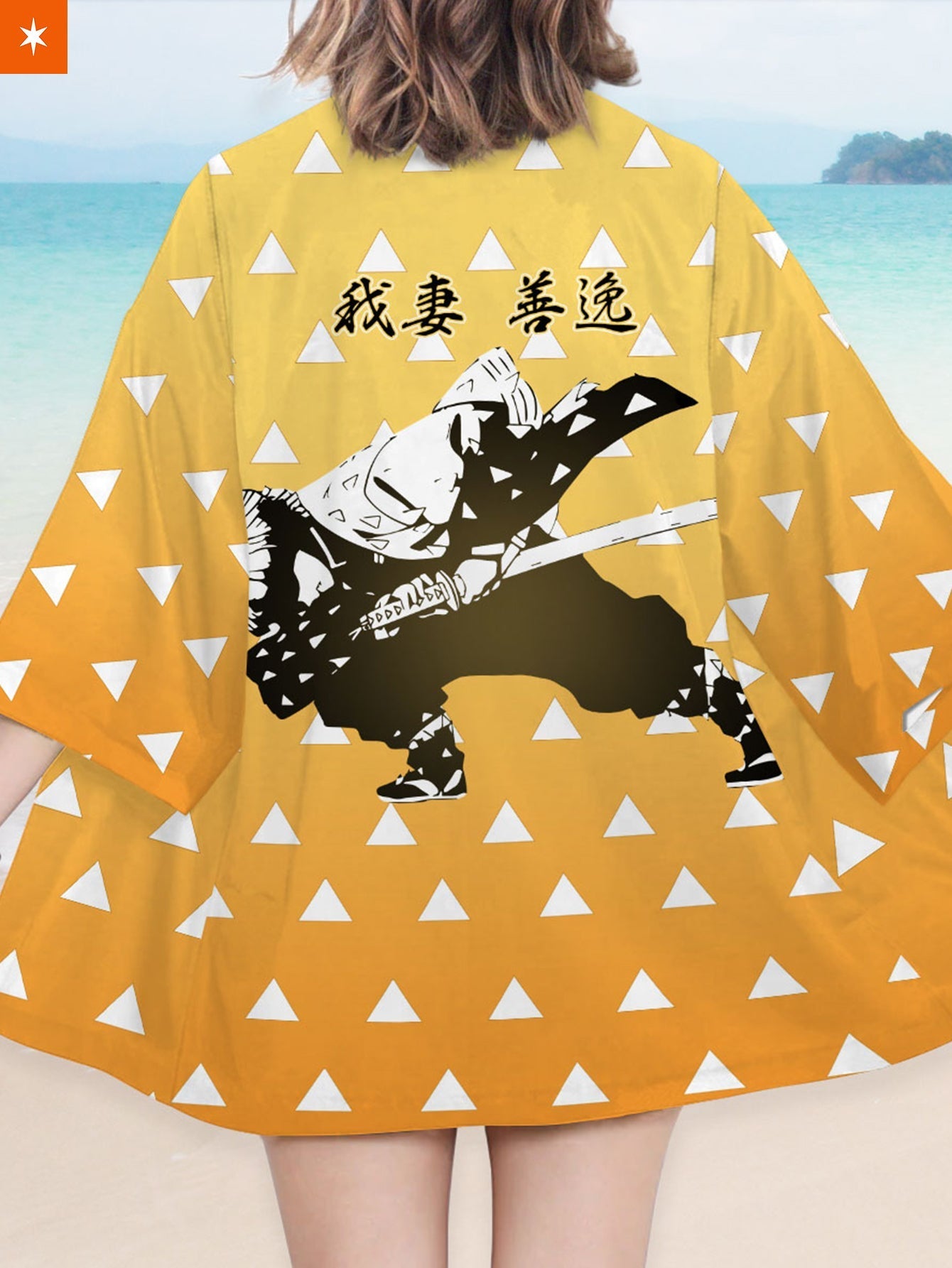 Fandomaniax - Kimetso No Yaiba Zenitsu Kimono