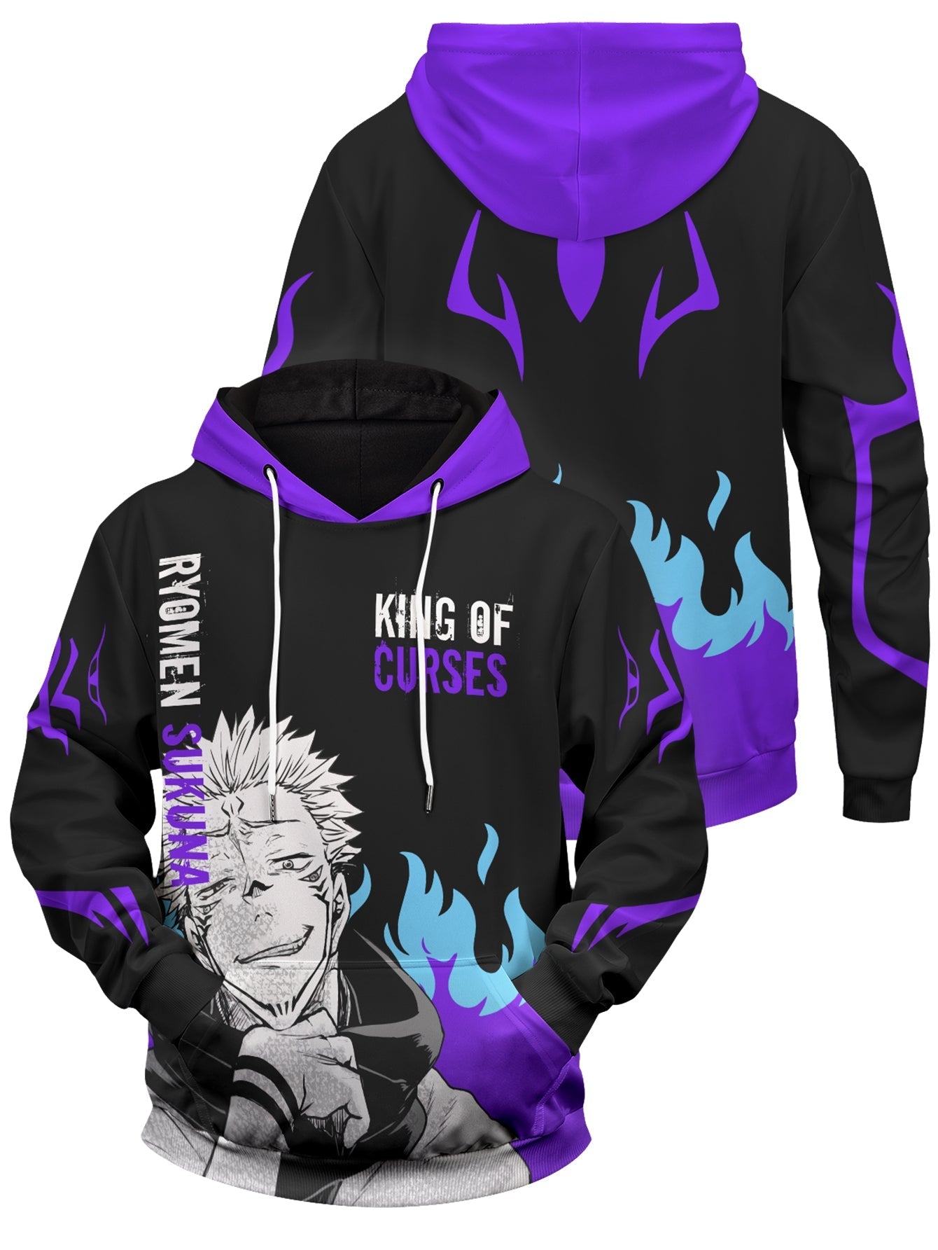 Fandomaniax - King of Curses Unisex Pullover Hoodie