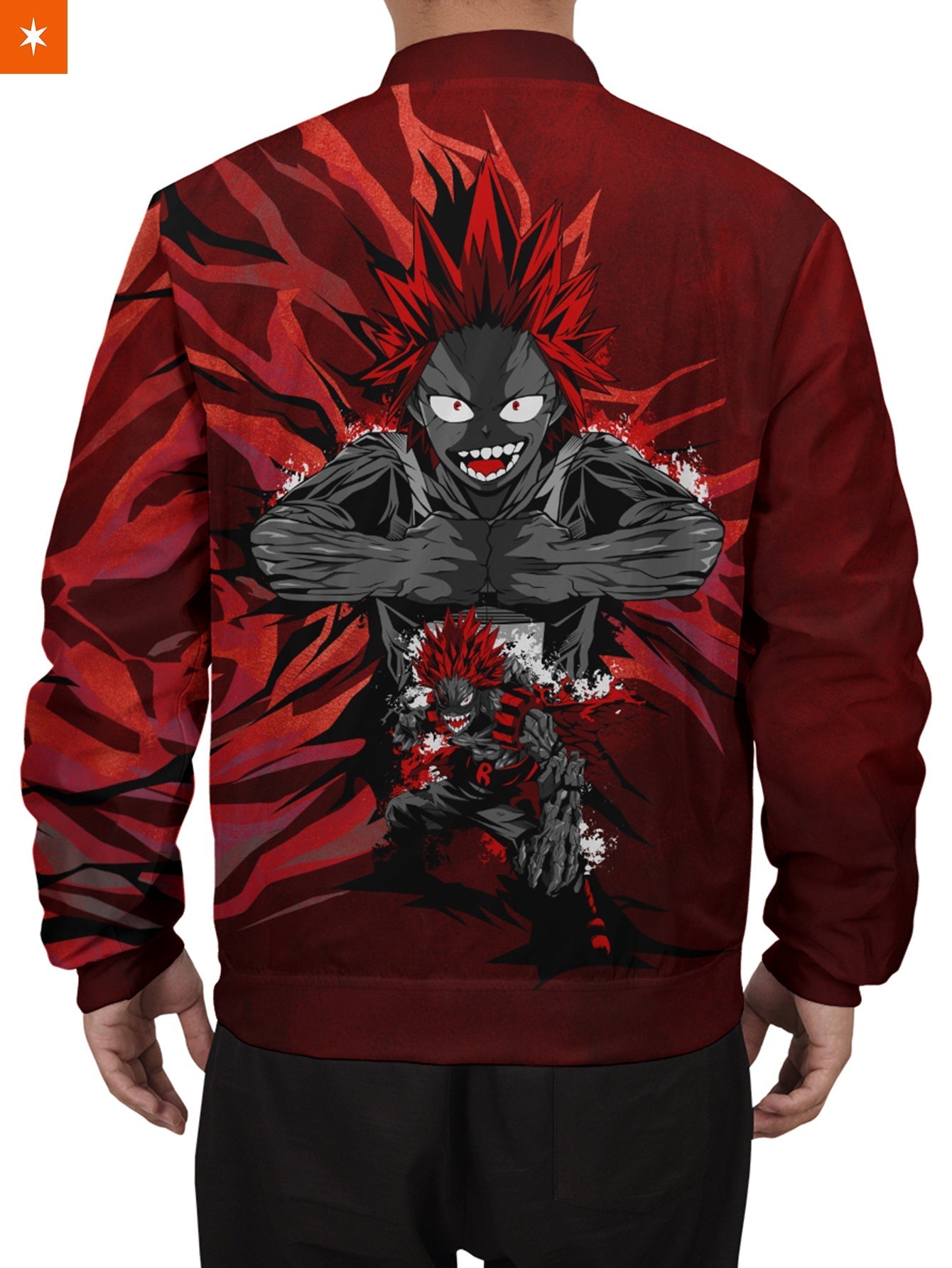 Fandomaniax - Kirishima Spirit Bomber Jacket