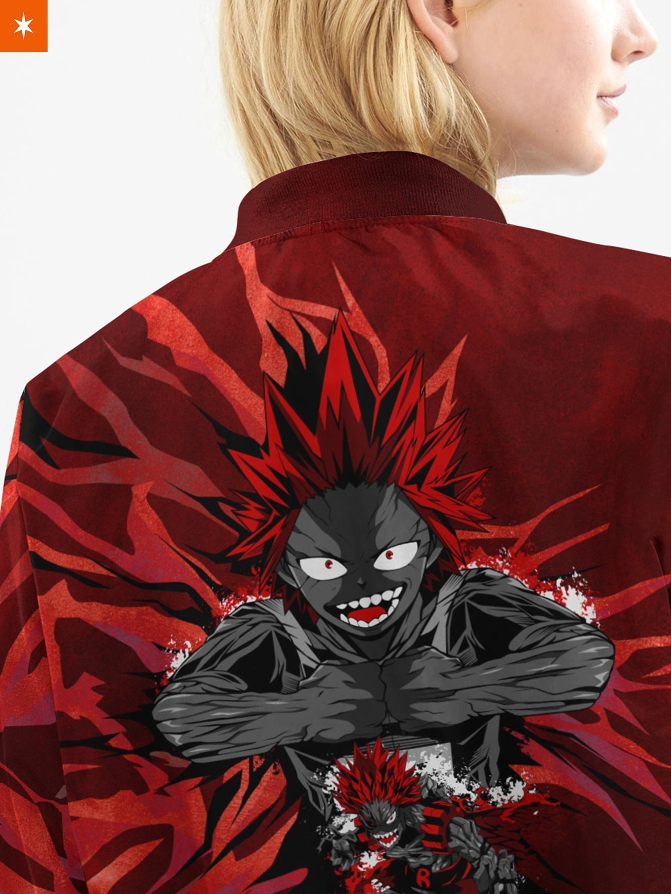 Fandomaniax - Kirishima Spirit Bomber Jacket