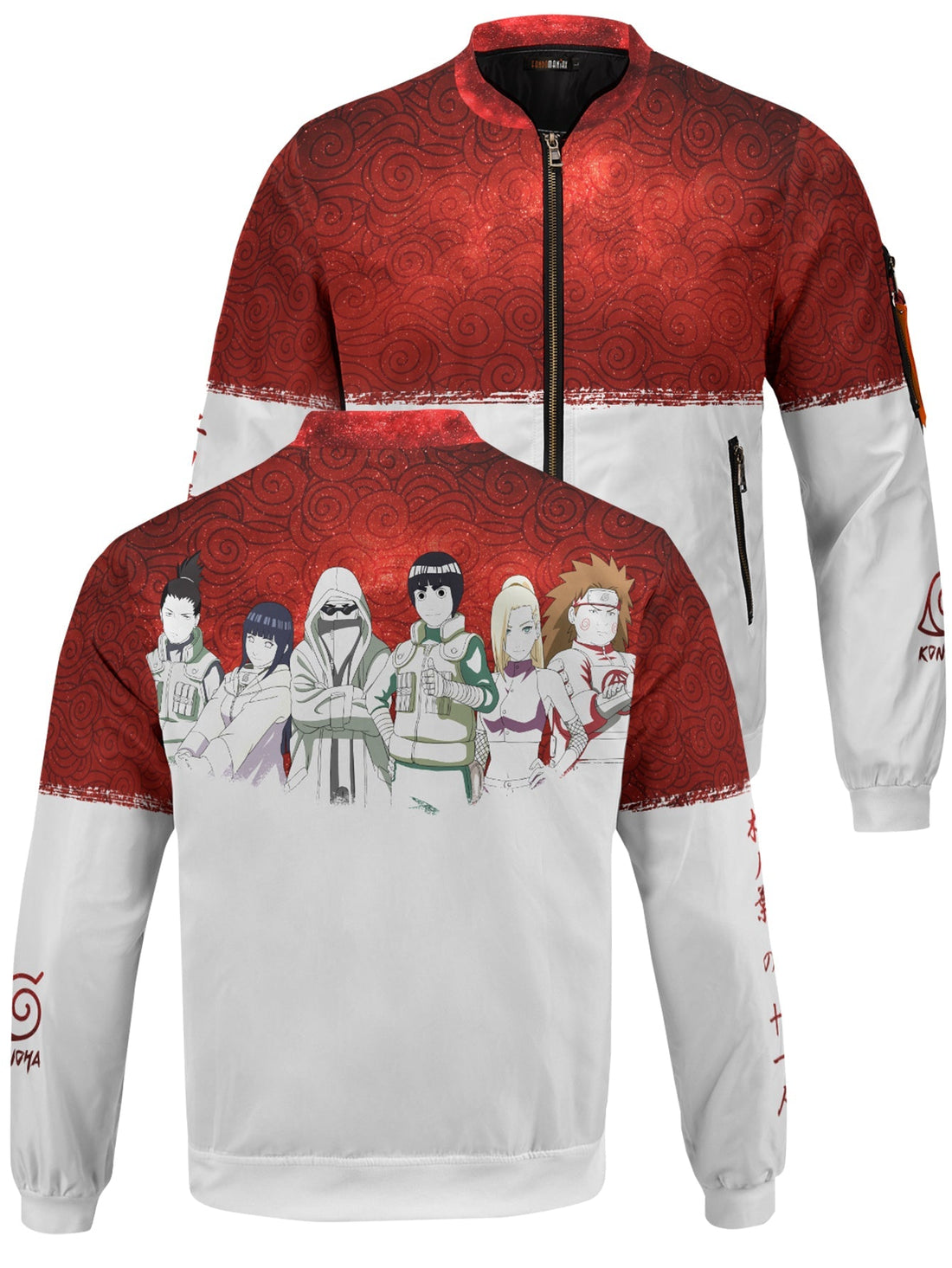 Fandomaniax - Konoha Squad Bomber Jacket