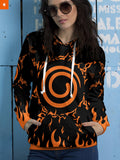 Fandomaniax - Kurama Unisex Pullover Hoodie