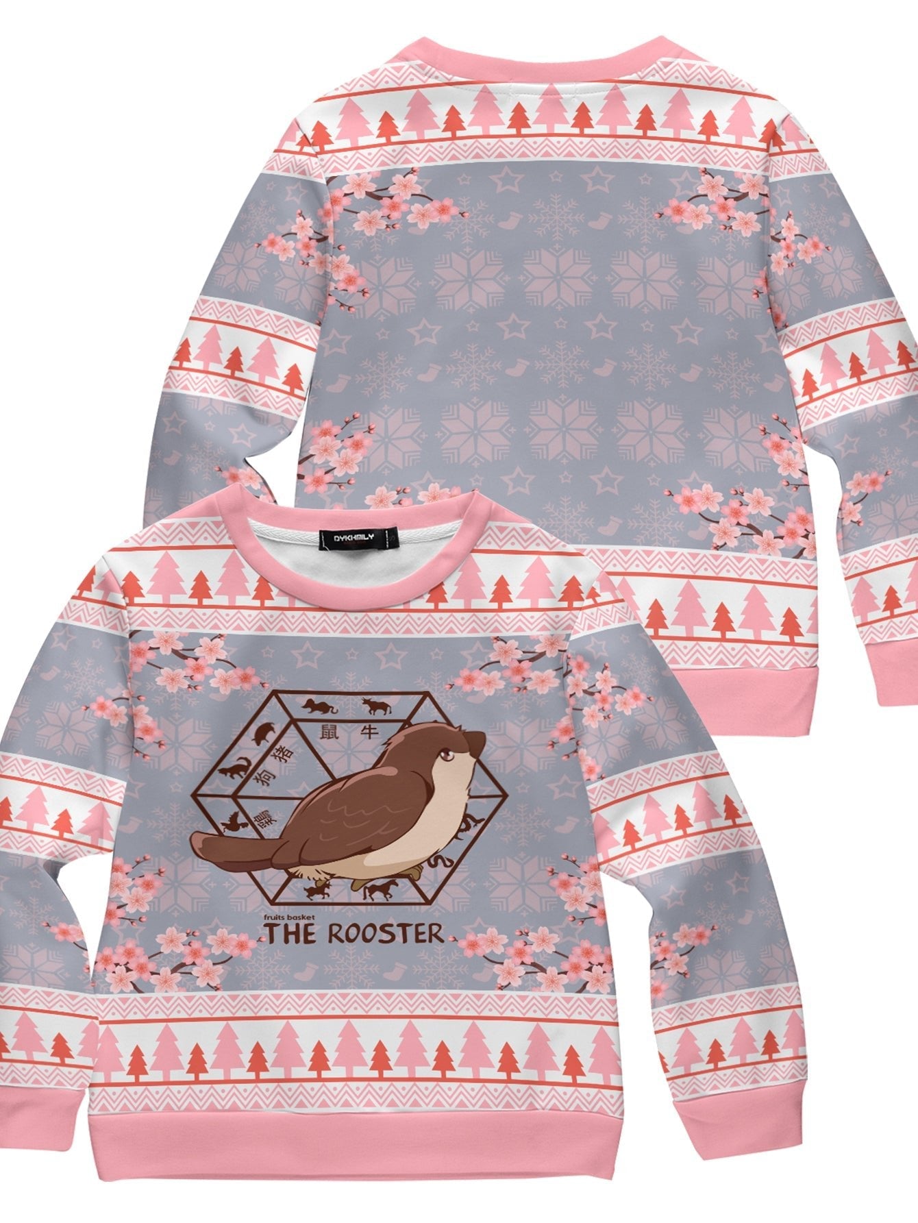 Fandomaniax - Kureno The Rooster Kids Unisex Wool Sweater