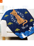 Fandomaniax - Kyo the Cat Quilt Blanket