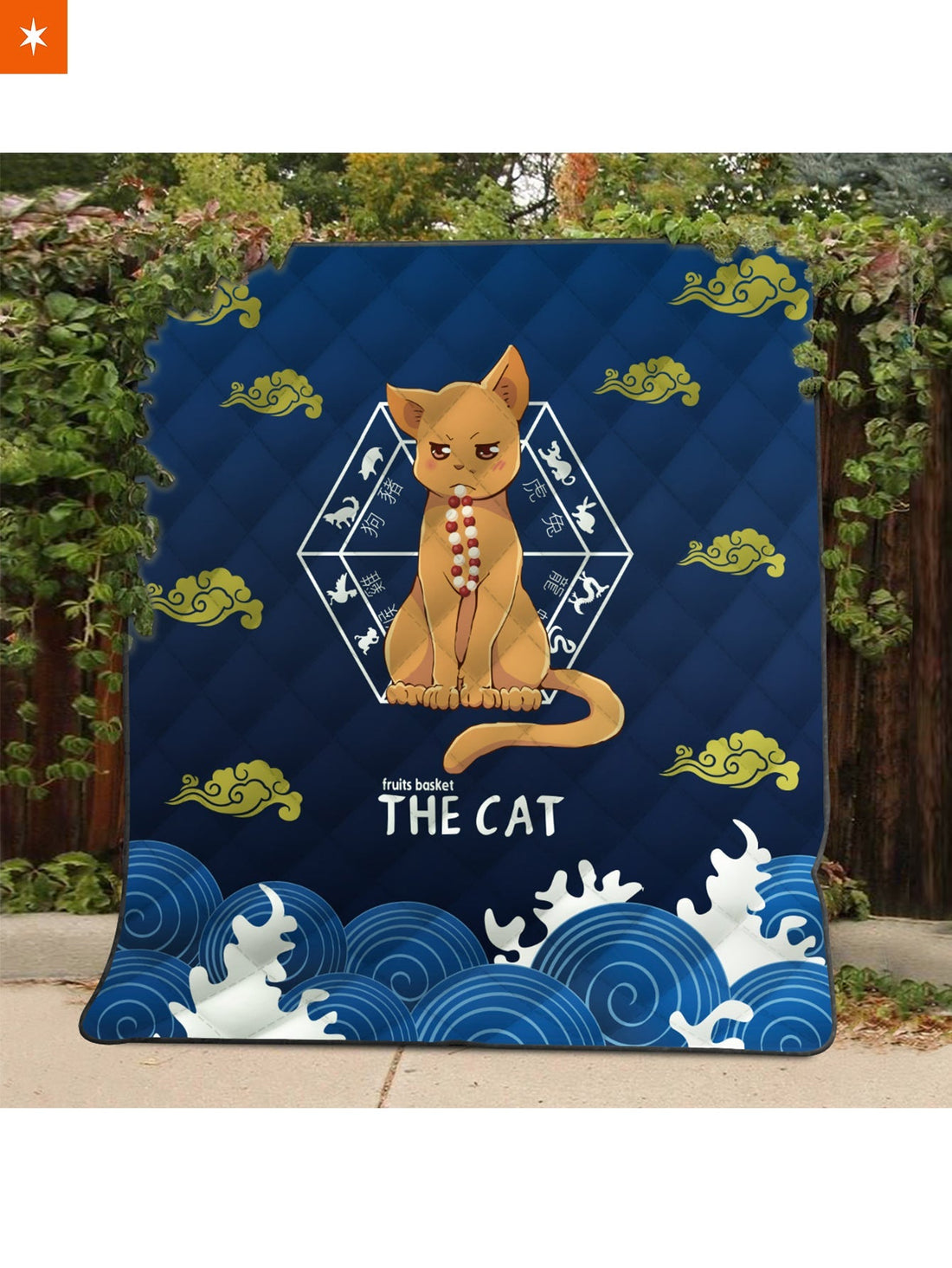 Fandomaniax - Kyo the Cat Quilt Blanket