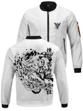 Fandomaniax - Kyojuro B&W Bomber Jacket