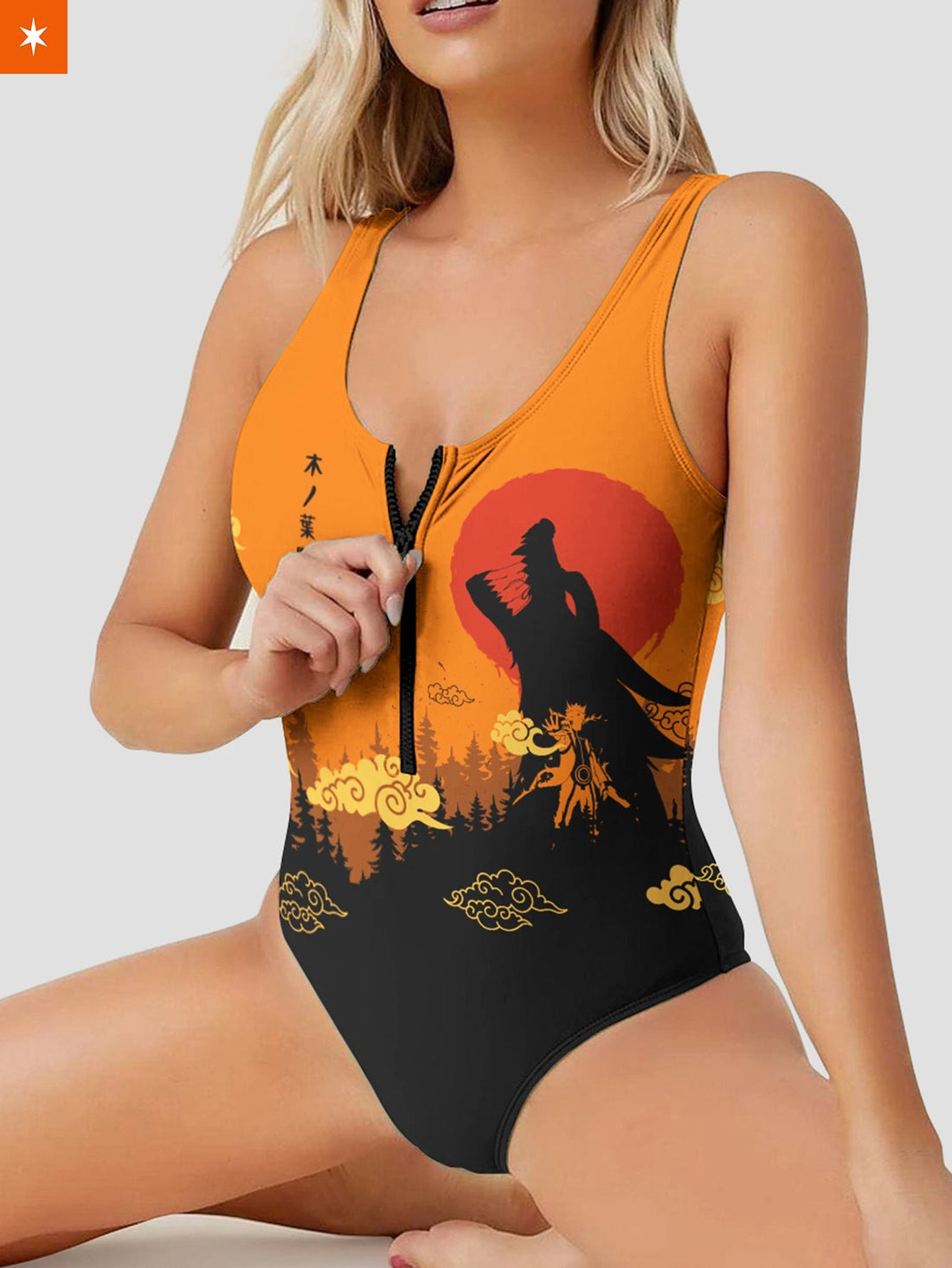 Fandomaniax - Kyubi Pride One Piece Swimsuit