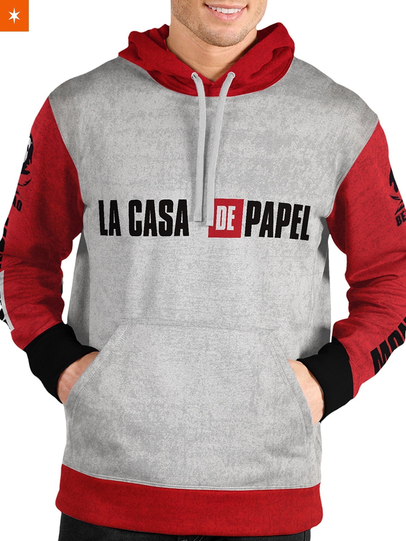 Fandomaniax - La Casa De Papel Unisex Pullover Hoodie