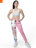 Fandomaniax - Lady Ribbon Fashion Jogger Pants