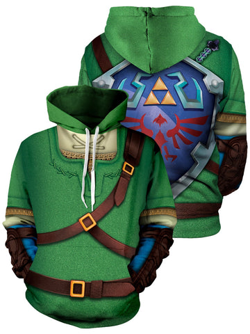 Fandomaniax - Legend of Link Unisex Pullover Hoodie