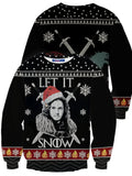 Fandomaniax - Let It Snow Unisex Wool Sweater