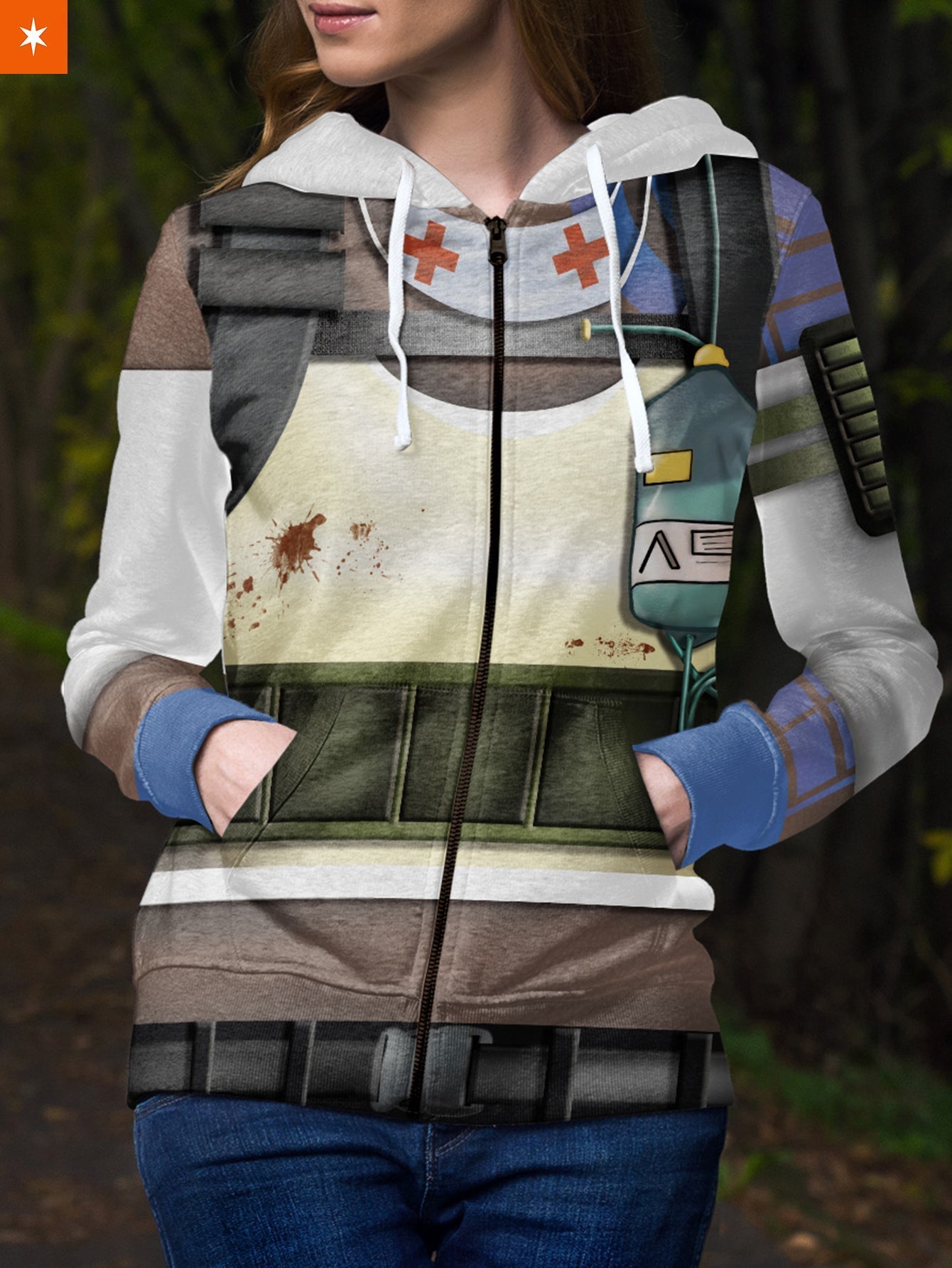 Fandomaniax - Lifeline Unisex Zipped Hoodie