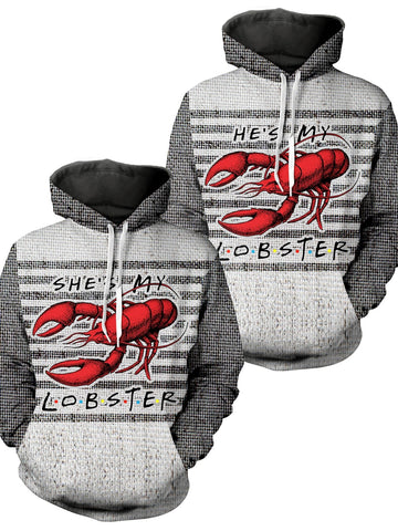 Fandomaniax - Lobster Couple Shirt Bundle