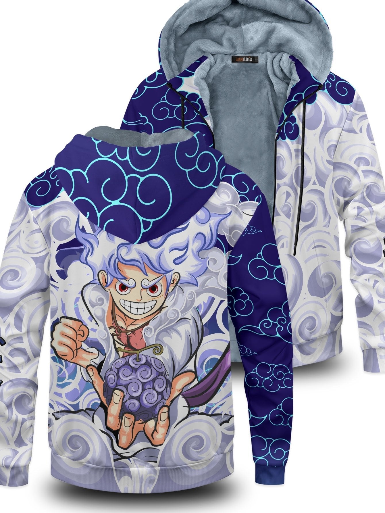 Fandomaniax - Gear Five Nika v2 Velvet Hoodie