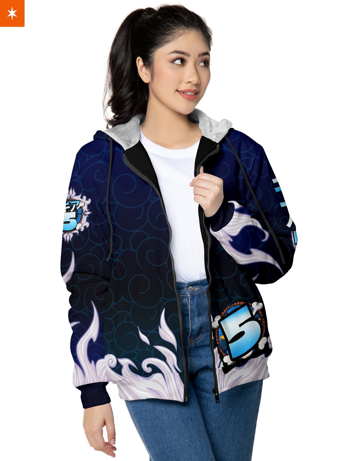 Fandomaniax - Gear Five Nika Velvet Hoodie