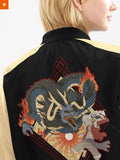 Fandomaniax - Mugiwara x Beast Nihonga Bomber Jacket