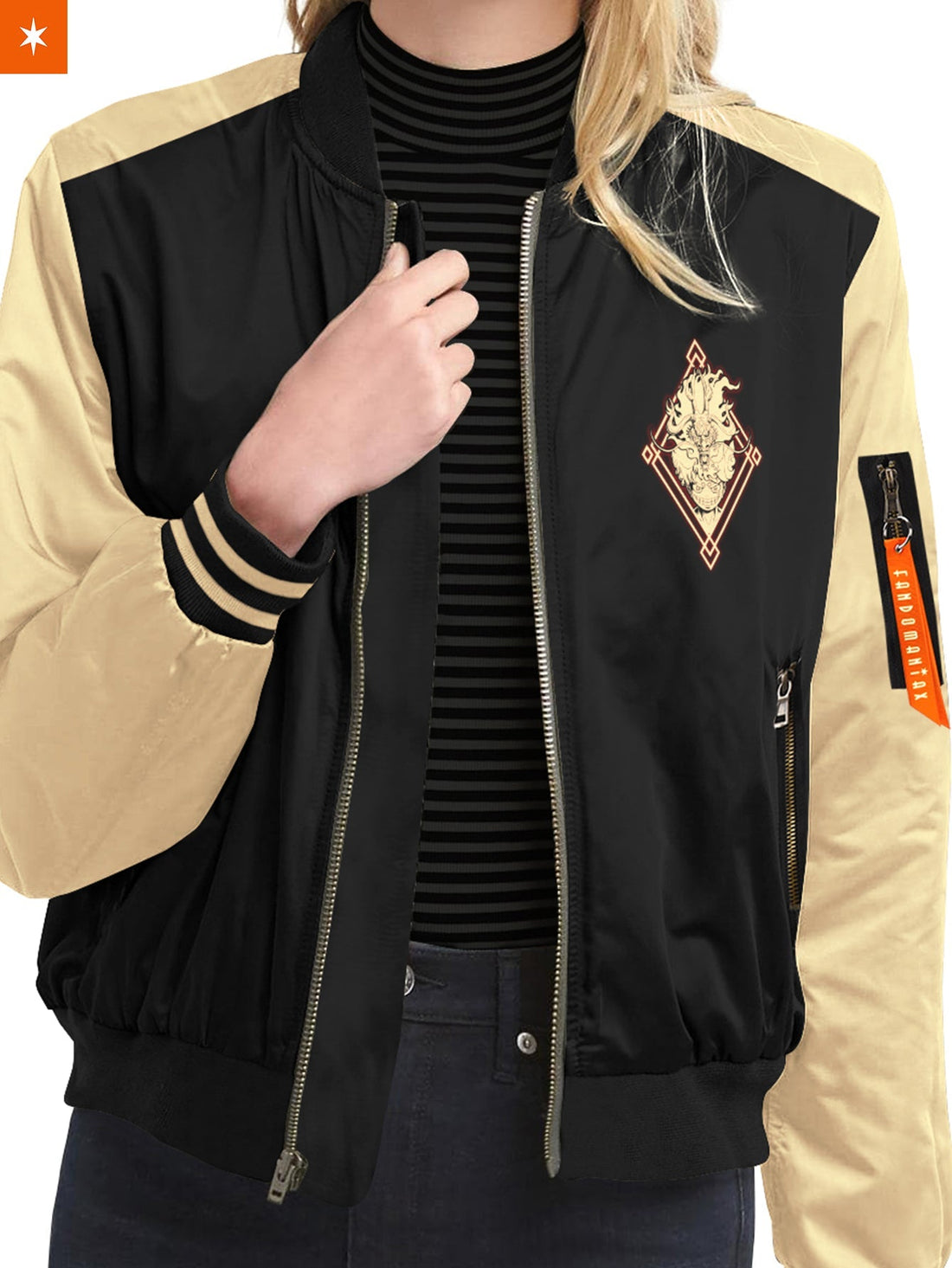 Fandomaniax - Mugiwara x Beast Nihonga Bomber Jacket