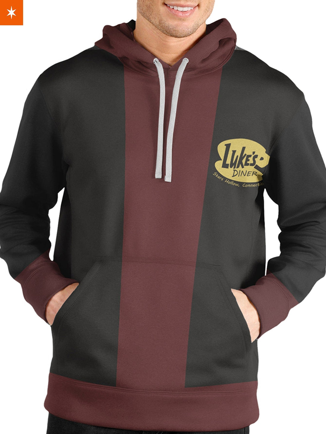 Fandomaniax - Luke's Diner Unisex Pullover Hoodie