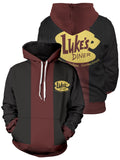 Fandomaniax - Luke's Diner Unisex Pullover Hoodie