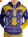 Fandomaniax - Mad Titan Christmas Unisex Pullover Hoodie