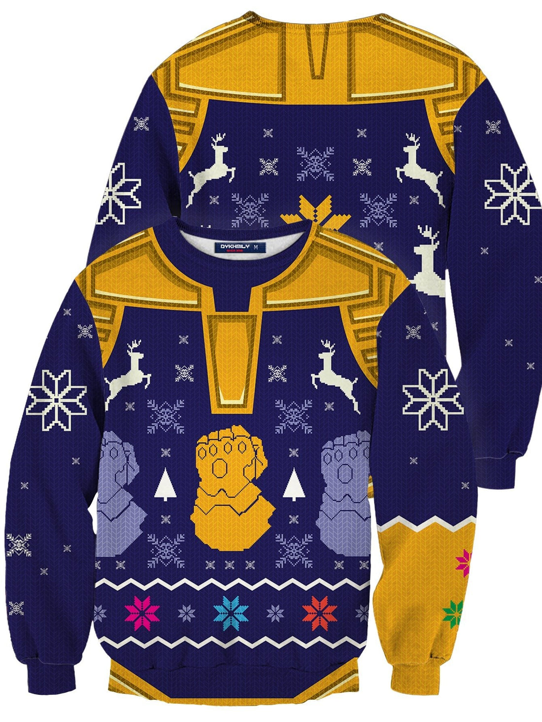 Fandomaniax - Mad Titan Christmas Unisex Wool Sweater