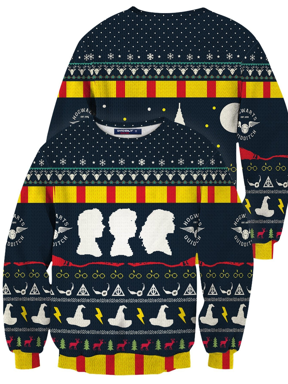 Fandomaniax - Magical Christmas Unisex Wool Sweater