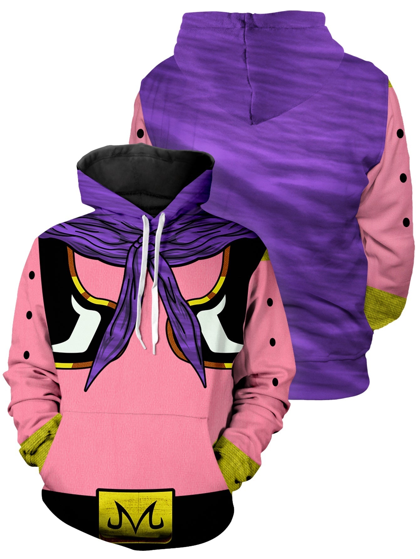 Fandomaniax - Majin Buu Unisex Pullover Hoodie