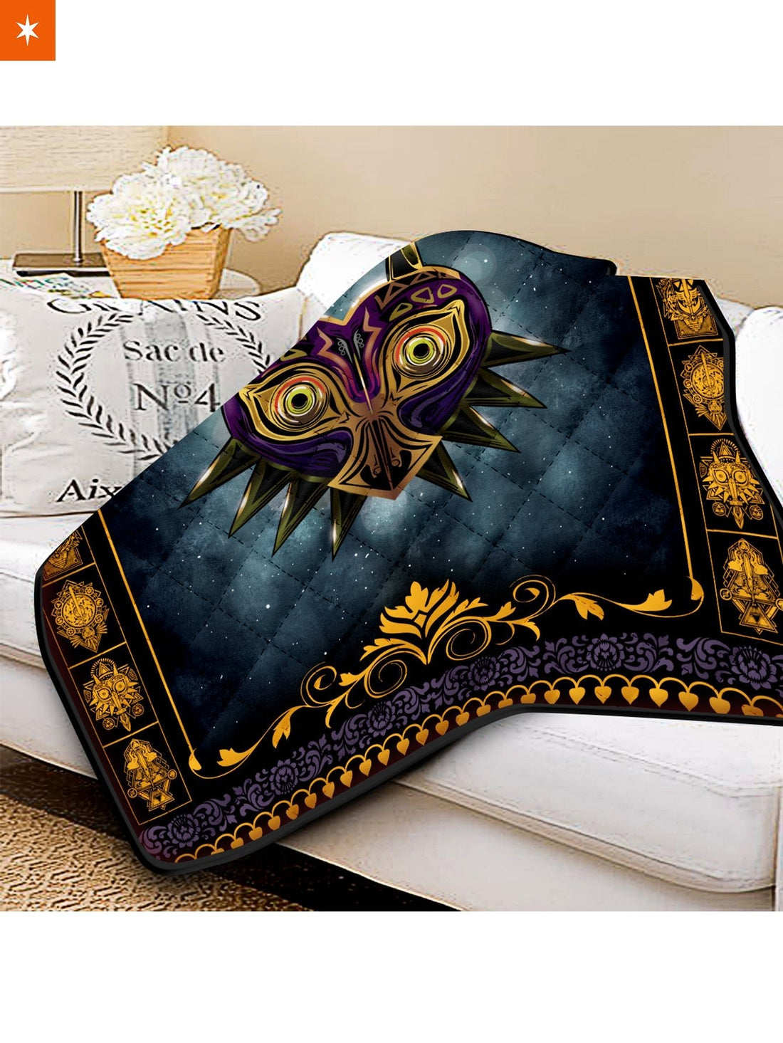 Fandomaniax - Majora's Mask Quilt Blanket