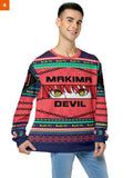 Fandomaniax - Makima Xmas Unisex Wool Sweater