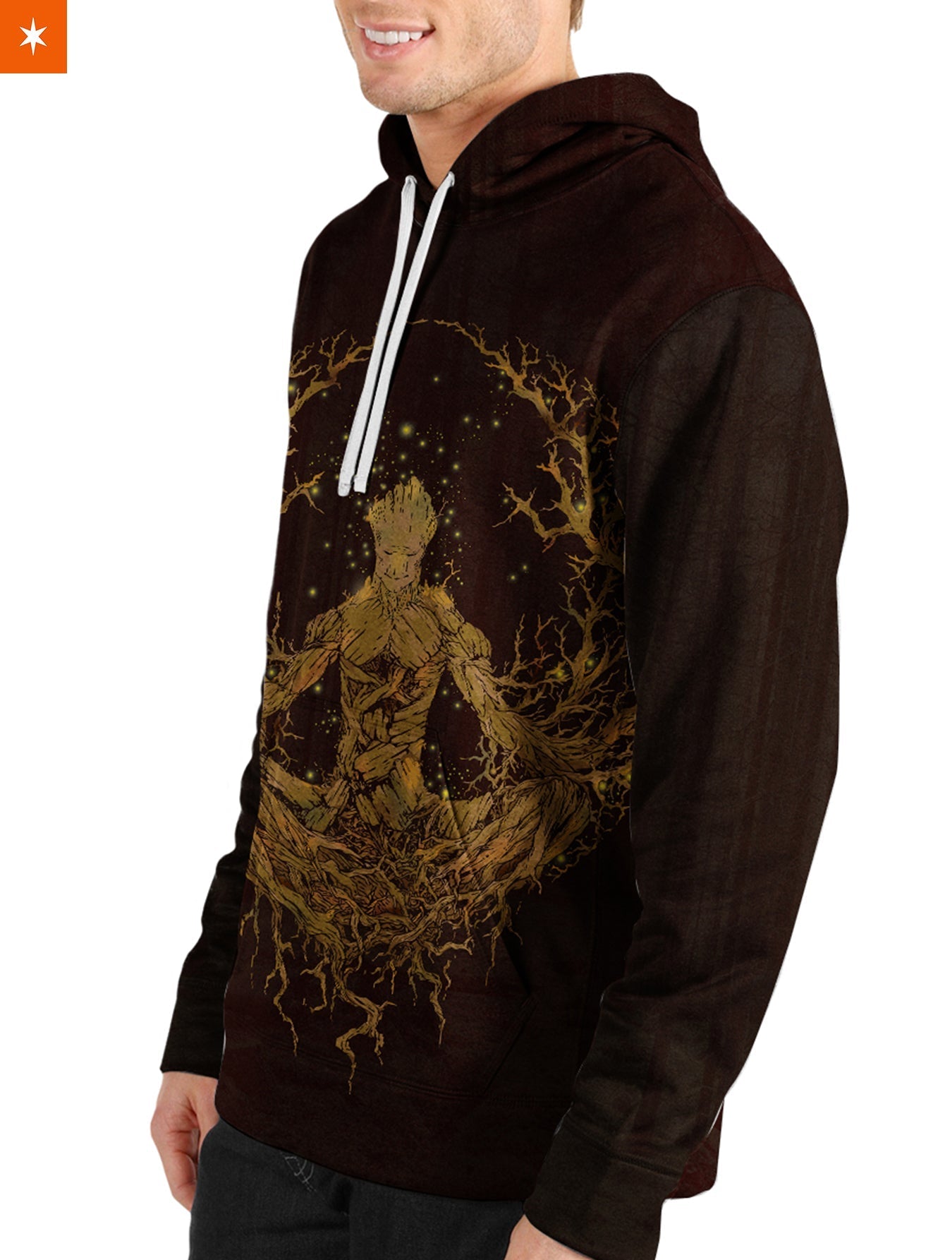 Fandomaniax - Mandala Groot Unisex Pullover Hoodie