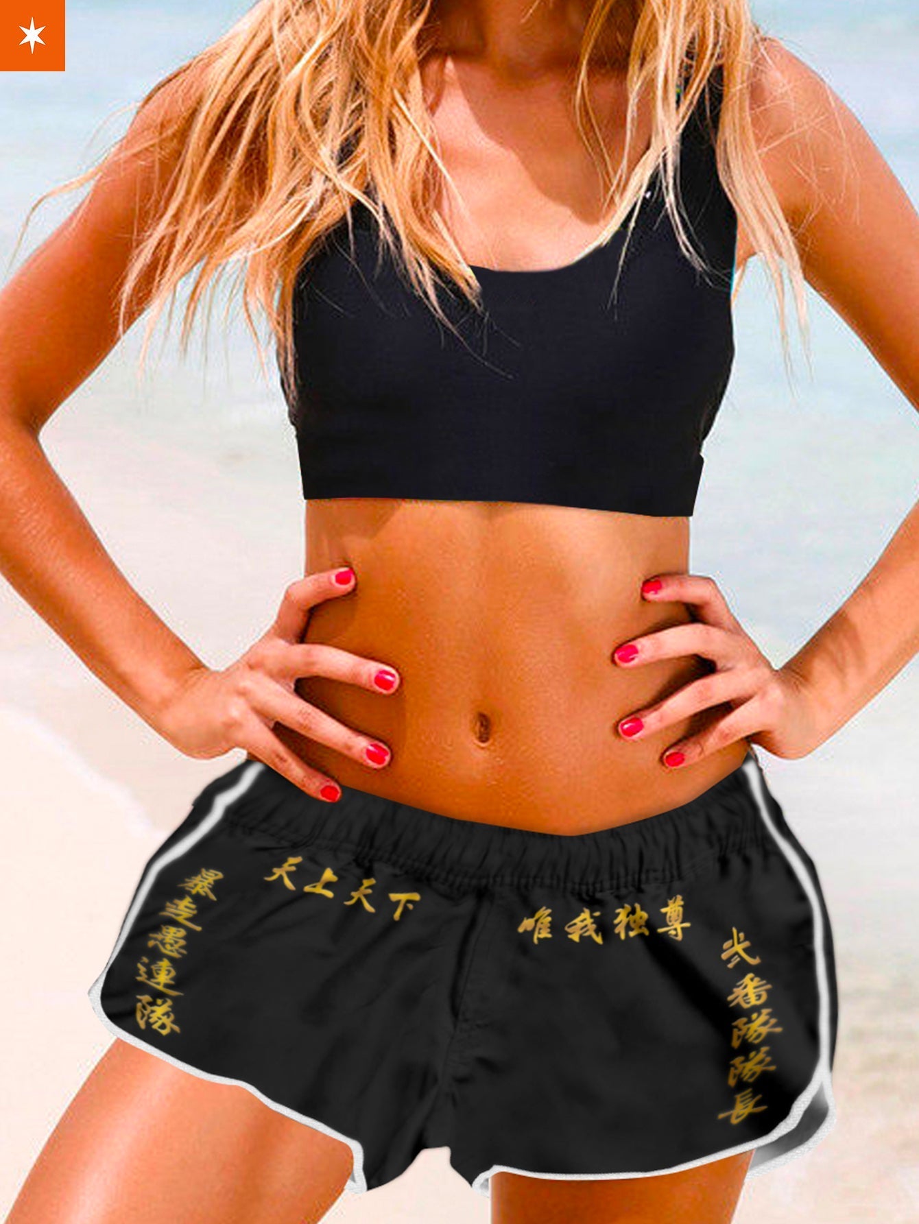 Fandomaniax - Manji Gang Cosplay v2 Women Beach Shorts