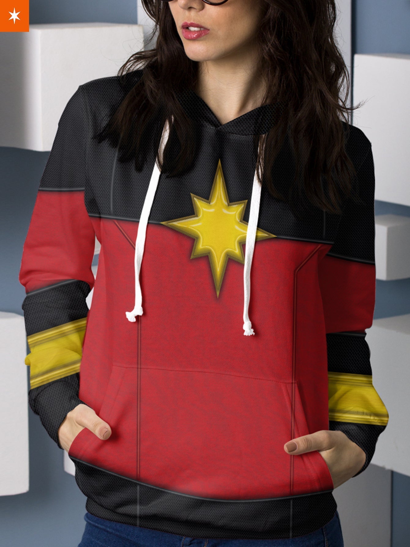 Fandomaniax - Mar-Vell Unisex Pullover Hoodie