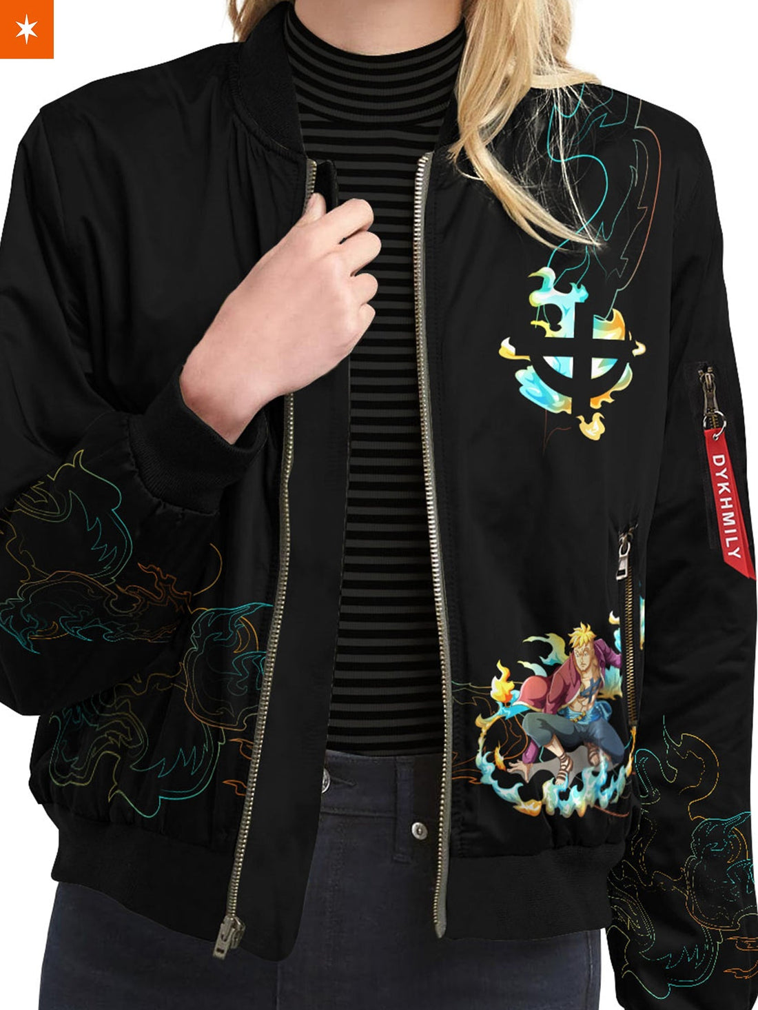 Fandomaniax - Phoenix Spirit Bomber Jacket