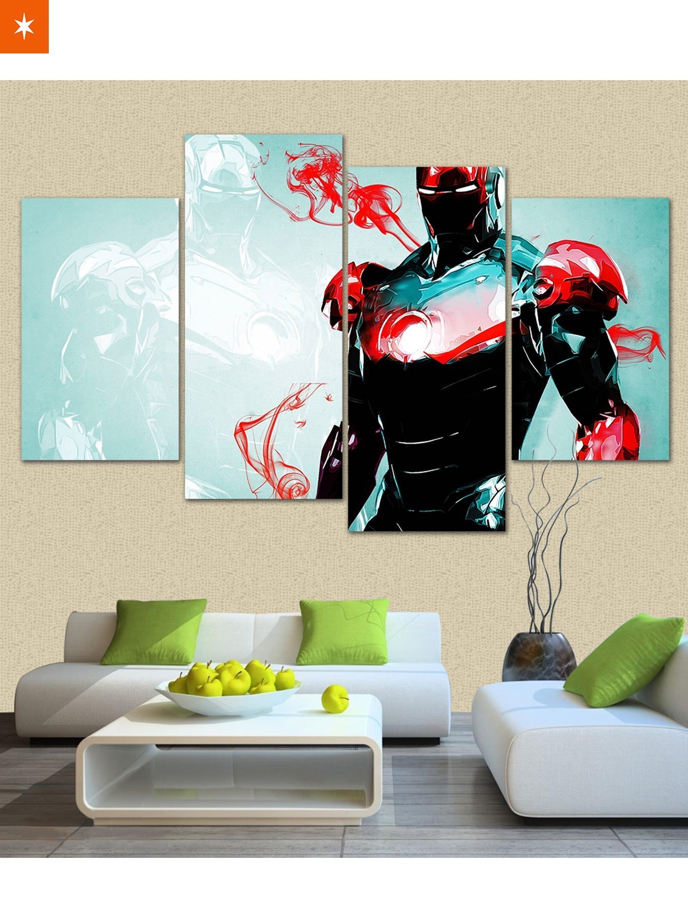 Fandomaniax - Mark of Iron 4 Piece Canvas