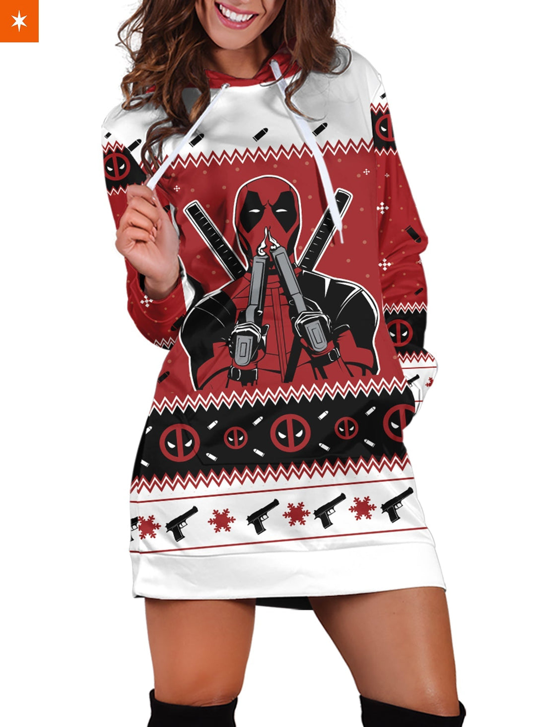 Fandomaniax - Maximum Effort Hoodie Dress