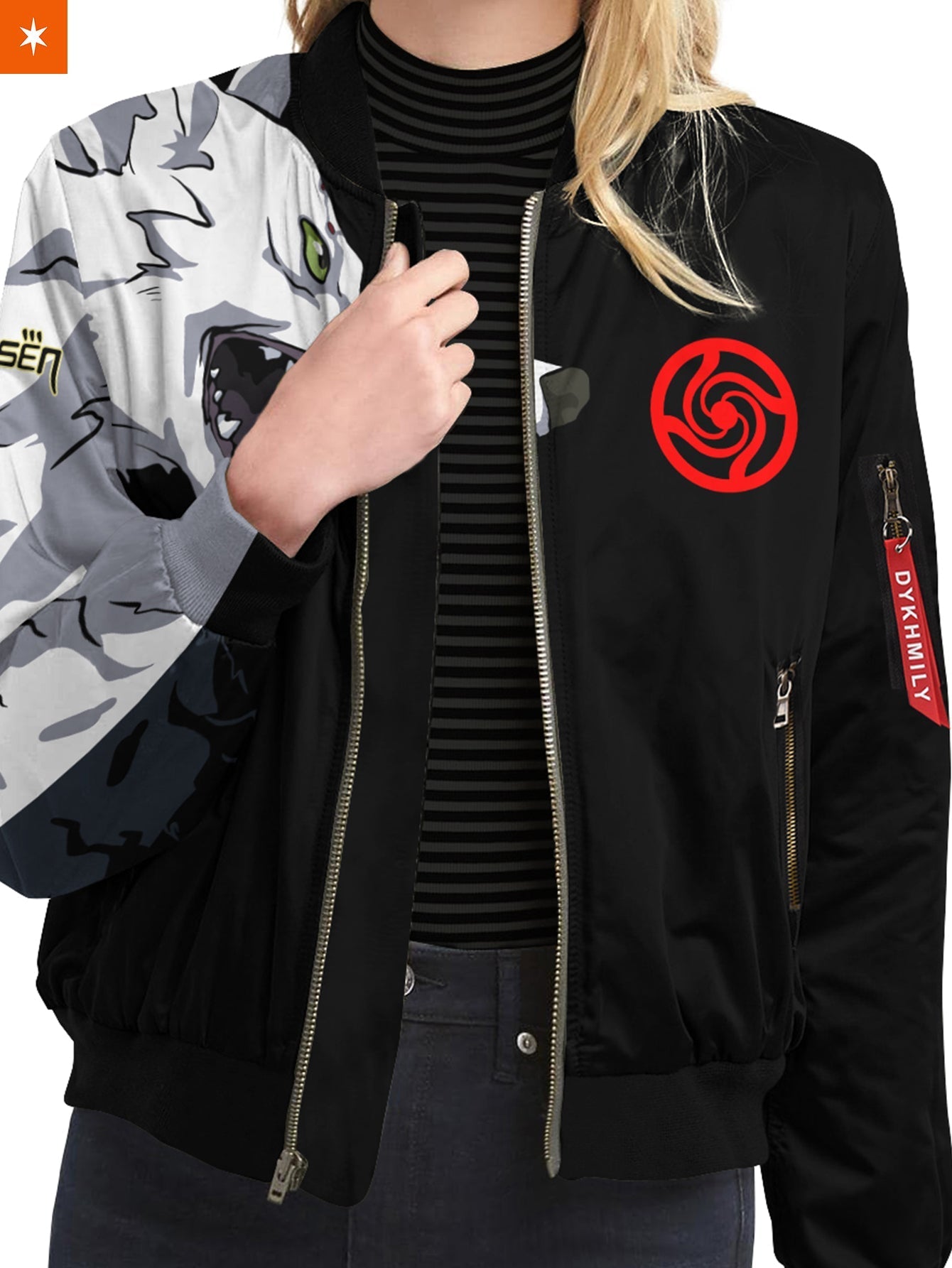 Fandomaniax - Megumi Divine Dogs Bomber Jacket