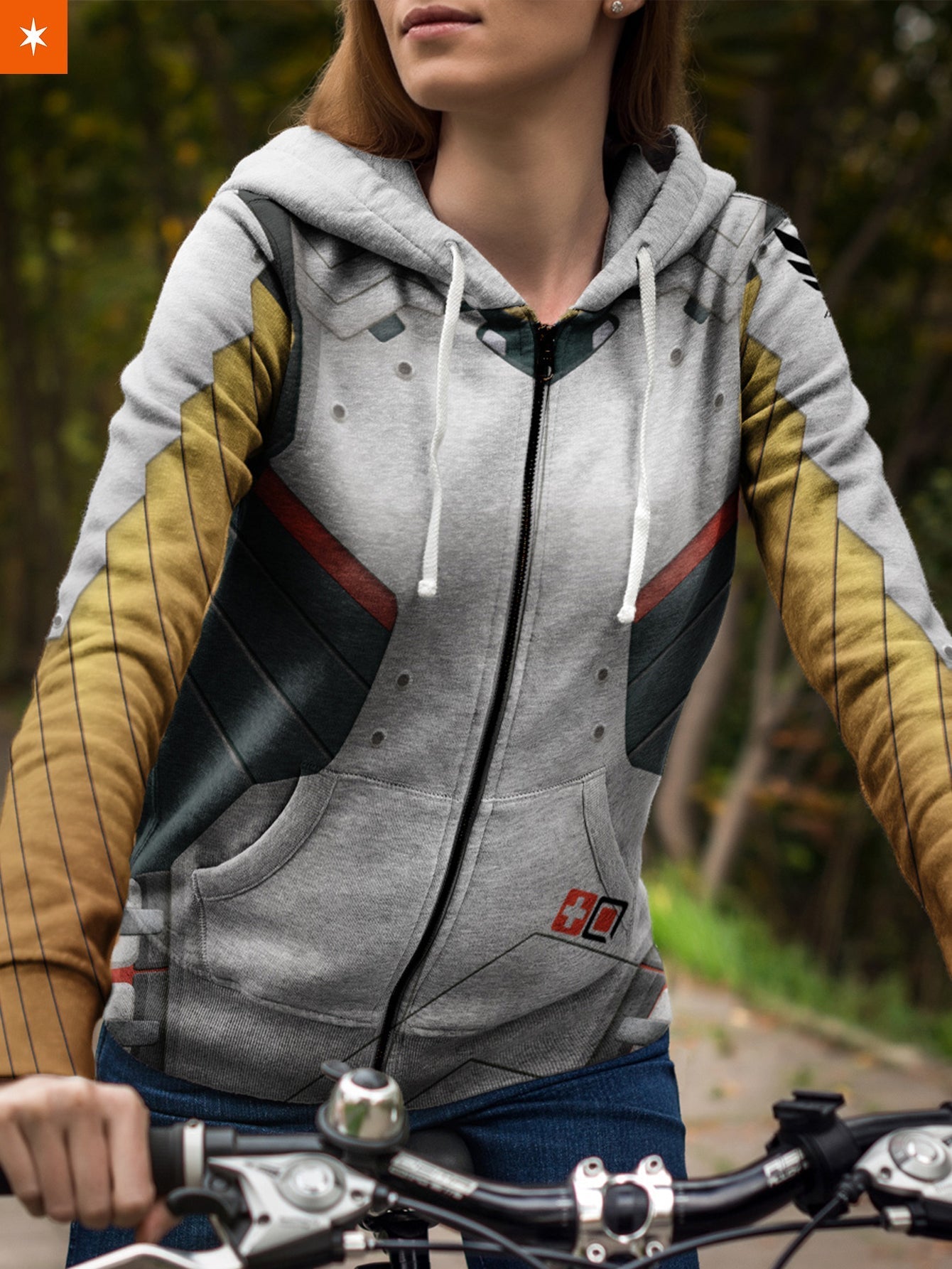 Fandomaniax - Mercy Unisex Zipped Hoodie